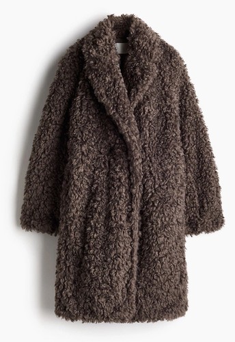Women pile coat ladies - h&m,