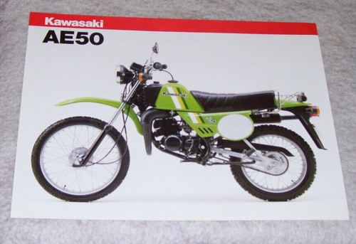 Kawasaki ae50 motorcycle - -a1,