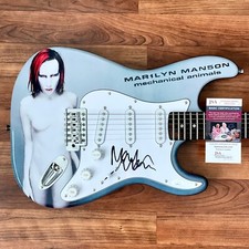 MARILYN MANSON Signed Guitar