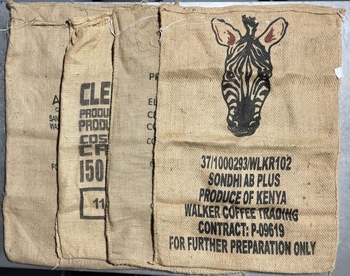 Burlap coffee sacks - burlap, pack