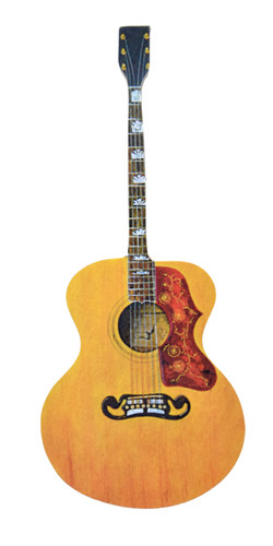Gibson j200 guitar plaque - gibson,