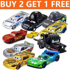 Disney Pixar Cars 1:55 Model Car Diecast Gifts Toys Lightning McQueen Lot Loose