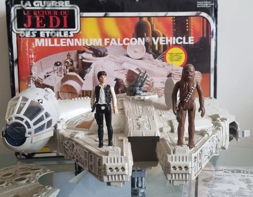 Vintage star wars millennium - star,