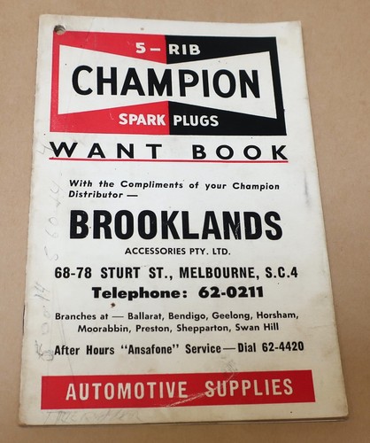 Vintage champion spark plugs - champion,