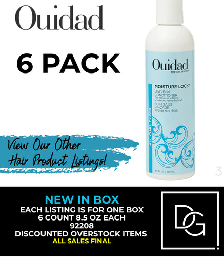 Ouidad moisture lock - moisture, leave-in