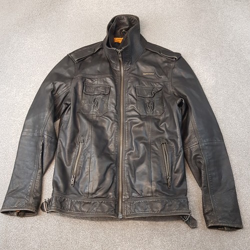 Superdry mens jacket 2xl brown - superdry,