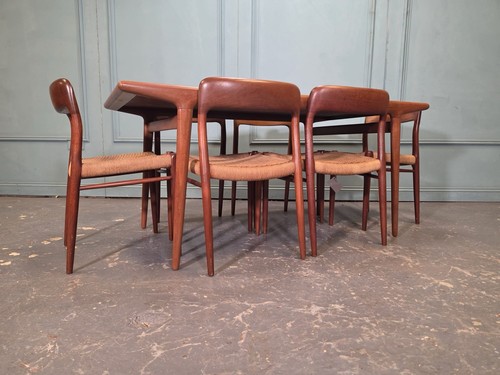 Moller midcentury teak table - moller,
