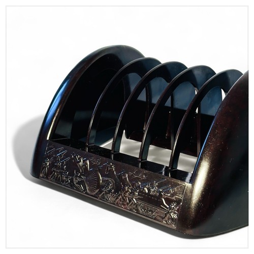 Brown bakelite record - brown,