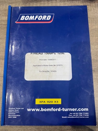 Bomford hedgecutter parts - bomford,