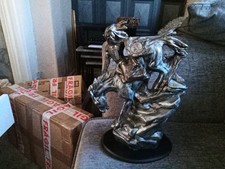 Indian horse sculpture - indian,