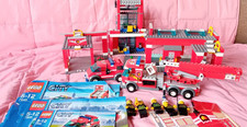 Lego 7945 City Fire Station, with instructions