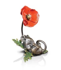 Bronze Mouse Sleeping with