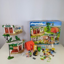 Playmobil Summer Fun 5432 Camp Site Camping Shop Shower Tent Family