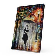 Banksy Abstract Canvas Print