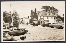 Postcard Chichester Sussex motor cars Dell Quay RP