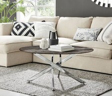 Novara Round Coffee Table Grey