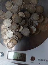 silver threepence 3d mixed