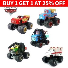 Disney Pixar  Cars Lot Monster Ambulance Frightening Mcqueen Truck Kid Toy Gifts