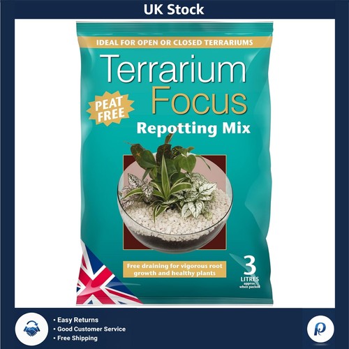 Peat free terrarium focus - peat,