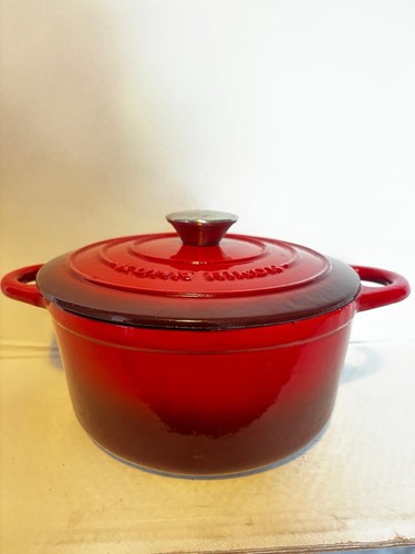 Kuhn rikon red enameled cast - rikon,