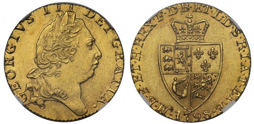 George iii 1798 guinea - iii,