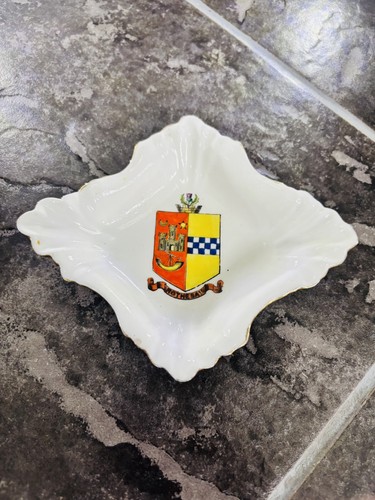 Vintage shelley china badge - vintage,