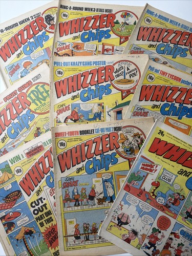 Whizzer and chips comics - chips,
