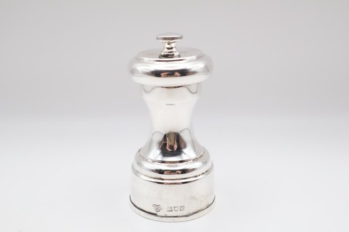 Antique sterling silver pepper - antique,