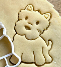 West Highland Terrier Puppy Dog, Biscuit, Pastry, Fondant, Westie