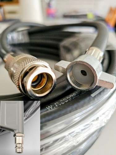 Tire inflator flex hose - tire, hose,air