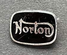 MOTORCYCLE Pin Badge NORTON