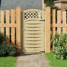 Wooden Gate Garden Pedestrian