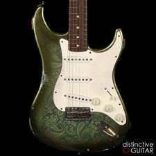 BRAND NEW LSL SATICOY SSS SHERWOOD GREEN BURST OVER GREEN PAISLEY