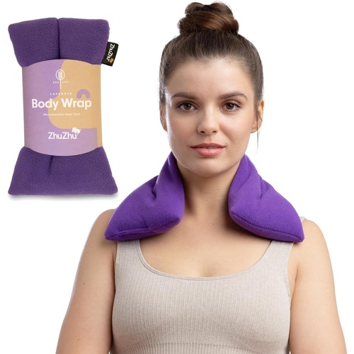 Lavender wheat bag heat wrap - wheat,