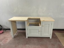 Belfast Sink Unit & Sink, Pine Worktop, Appliance Space