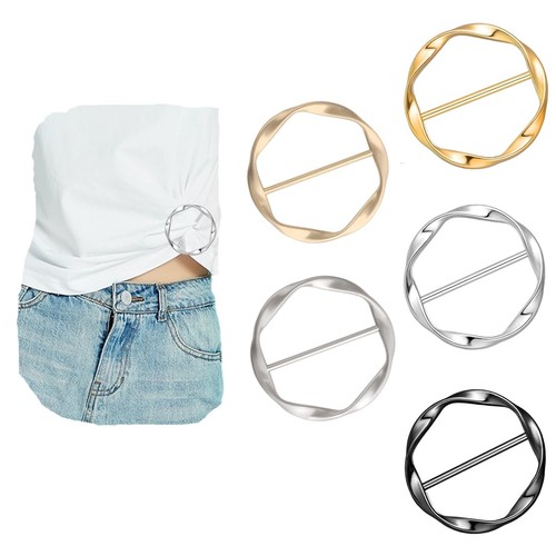 Pcs silk scarf ring - scarf, clip