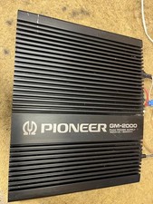 Pioneer GM-2000 Car Audio Amplifier, tested and working. 