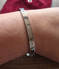 QVC Steel by Diamonique Gemset