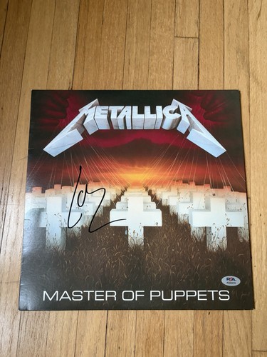 Lars ulrich signed autographed - ulrich,