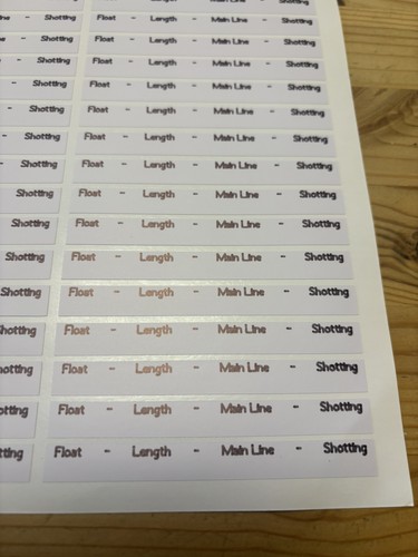 Printed vinyl pole - 48,
