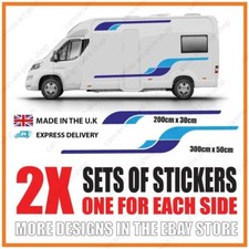 Motorhome graphics stickers