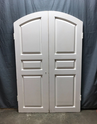 Antique vtg pair arched dome - antique,