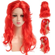 Little Mermaid Ariel Wig Wavy