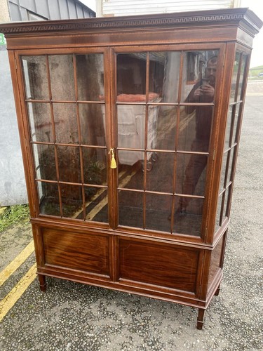 Edwardian mahogany inlaid - mahogany,