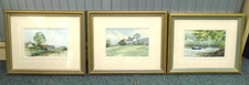 A SET OF Three Watercolour