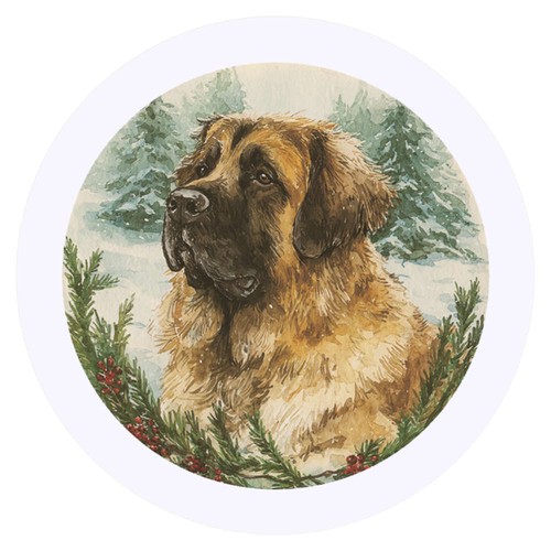 Leonberger dog portrait - 24, portrait'