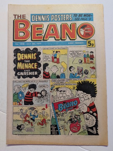 Beano comic 1838 - 1838,, october