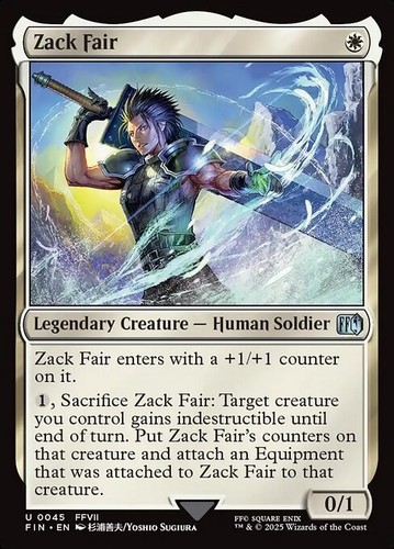 Zack fair final fantasy nm - zack,