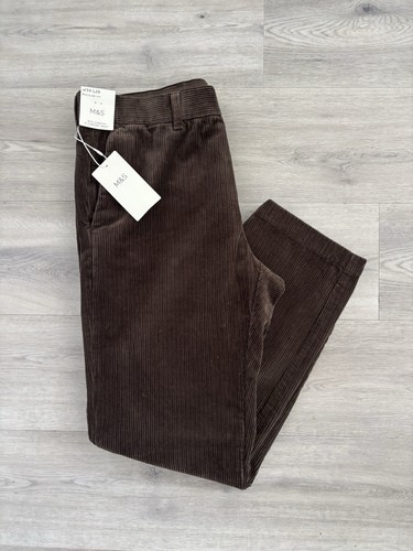 Mens brown comfort waist - mens,