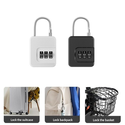 Abs steel wire lock with - wire,